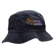 Soul Music Embroidered Bucket Hat