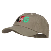 Afghanistan Embroidered Low Profile Cap