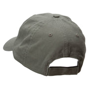 Eye Mask for Party Embroidered Low Profile Dyed Cotton Twill Cap - Olive OSFM