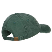 Let's Go A Haunting Embroidered Washed Cap