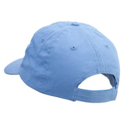 90's Forever Logo Embroidered Low Profile Dyed Cotton Twill Cap - Sky-Blue OSFM