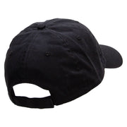 Hole On The Boat Low Profile Pet Spun Washed Cap - Black OSFM