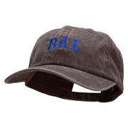 BAE Embroidered Unstructured Pigment Dyed Cotton Cap - Brown OSFM