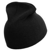 Attorney Law Embroidered 8 inch Acrylic Short beanie - Black OSFM