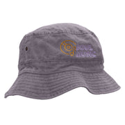 Soul Music Embroidered Bucket Hat