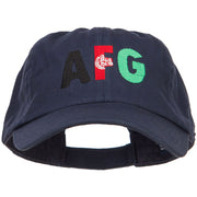 Afghanistan Embroidered Low Profile Cap