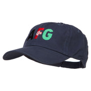 Afghanistan Embroidered Low Profile Cap