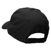 Eye Mask for Party Embroidered Low Profile Dyed Cotton Twill Cap - Black OSFM