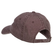 Let's Go A Haunting Embroidered Washed Cap