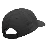 90's Forever Logo Embroidered Low Profile Dyed Cotton Twill Cap - Black OSFM