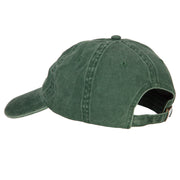 Camping Hair Don't Care Embroidered Washed Cotton Twill Cap