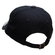 Officially Licensed United States Navy Unstructured Low Profile 6 panel Cotton Cap - Black OSFM