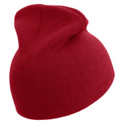 Attorney Law Embroidered 8 inch Acrylic Short beanie - Red OSFM