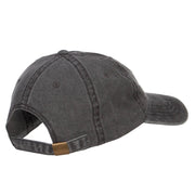 Let's Go A Haunting Embroidered Washed Cap