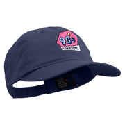 90's Forever Logo Embroidered Low Profile Dyed Cotton Twill Cap - Navy OSFM