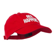 Age Happens Embroidered Cap