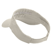 Paramedics Embroidered Pro Style Cotton Twill Washed Visor - Stone OSFM