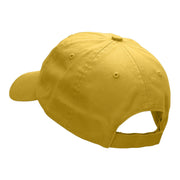 Hawaii Heart Embroidered Low Profile Dyed Cotton Twill Cap