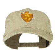 Arrowhead Embroidered Washed Cap