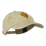 Arrowhead Embroidered Washed Cap