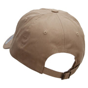 Officially Licensed United States Navy Unstructured Low Profile 6 panel Cotton Cap - Khaki OSFM