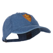 Arrowhead Embroidered Washed Cap