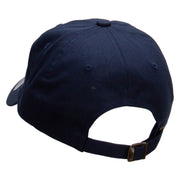 Officially Licensed United States Navy Unstructured Low Profile 6 panel Cotton Cap - Navy OSFM