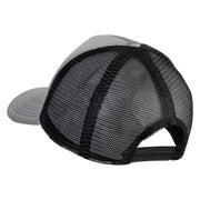 Artist Palette Patched Summer Foam Mesh Trucker Cap - Grey Black OSFM