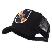 US Army Shield Military Patched Mesh Cap