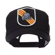 US Army Shield Military Patched Mesh Cap