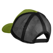 Artist Palette Patched Summer Foam Mesh Trucker Cap - Cactus Black OSFM