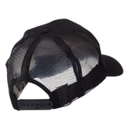 US Army Shield Military Patched Mesh Cap