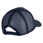 Artist Palette Patched Summer Foam Mesh Trucker Cap - Navy OSFM