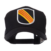 US Army Shield Military Patched Mesh Cap