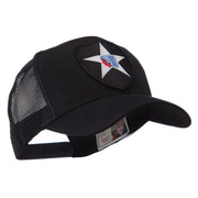 US Army Shield Military Patched Mesh Cap