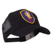 US Army Shield Military Patched Mesh Cap