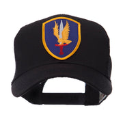 US Army Shield Military Patched Mesh Cap