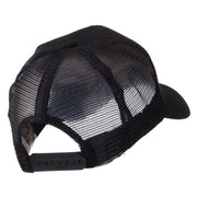 US Army Shield Military Patched Mesh Cap