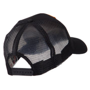 US Army Shield Military Patched Mesh Cap