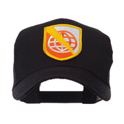 US Army Shield Military Patched Mesh Cap