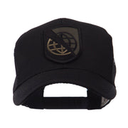 US Army Shield Military Patched Mesh Cap