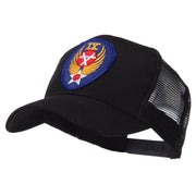 US Army Shield Military Patched Mesh Cap