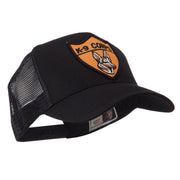 US Army Shield Military Patched Mesh Cap