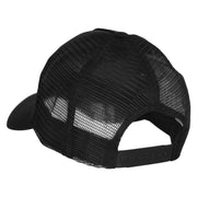 Arcade Eater Solid Cotton Twill 5 panel Mesh Back Cap