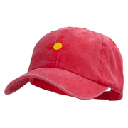 New Mexico Red Sun Heat Transfer Unstructured Cotton Cap