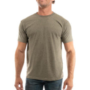 Bi-Blend Crew T-Shirt - Sage-Black-Heather S