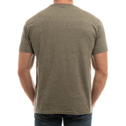 Bi-Blend Crew T-Shirt - Sage-Black-Heather S