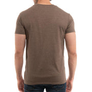 Bi-Blend Crew T-Shirt - Brown-Heather S