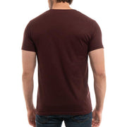 Bi-Blend Crew T-Shirt - Burgundy-Heather S