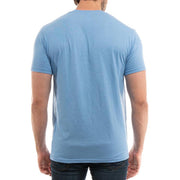 Bi-Blend Crew T-Shirt - Lt-Blue-Heather S